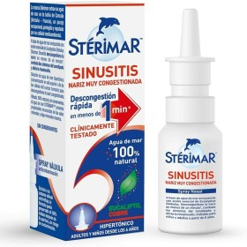 Spray Nasal Stérimar Sinusitis Água salgada Descongestiona 20 ml