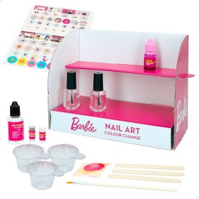 Kit para criar Maquilhagem Barbie Studio Color Change Verniz de