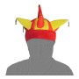 Spanish Flag Jester Hat with 7 Bells