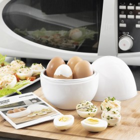 Microwave Egg Boiler with Recipe Booklet Boilegg I