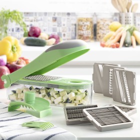 7 in 1 vegetable cutter, grater and mandolin with 