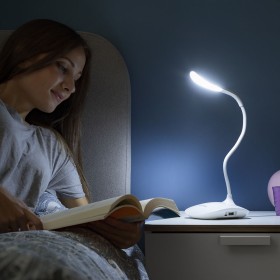 Lámpara LED de Mesa Recargable Táctil Lum2Go Innov