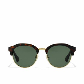 Unisex Sunglasses Hawkers Classic Rounted Golden Green Havana