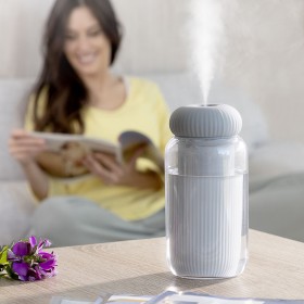 Ultrasonic Humidifier and Aroma Diffuser with LED 