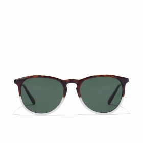 Unisex Sunglasses Hawkers Ollie White Green Havana Polarised (Ø