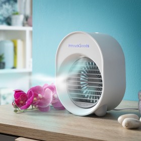 Mini Ultrasound Air Cooler-Humidifier with LED Koo