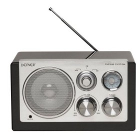 Radio Portátil Denver Electronics TR-61, Black