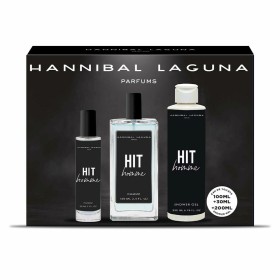 Set de Perfume Hombre Hannibal Laguna Hit Hit 3 Piezas