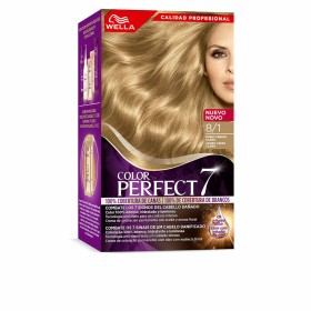 Permanent Dye Wella Color Perfect 7 Nº 8/1 Grey Hair 60 ml