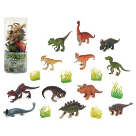 Set de Dinosaurios Multicolor 18 Piezas