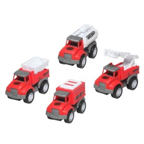 Set de Mini Camiones Rojo