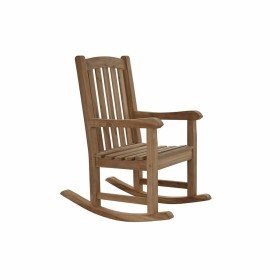 Rocking Chair DKD Home Decor Brown Teak 56 x 87 x 