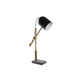 Lámpara de mesa DKD Home Decor Negro Gris Dorado M