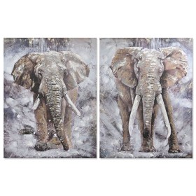 Bild Home ESPRIT Elefant Kolonial 90 x 3 x 120 cm 