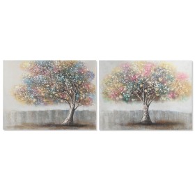 Pintura Home ESPRIT Árvore Moderno 120 x 3 x 90 cm