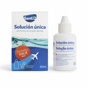 Líquido limpiador Senti2 Única 60 ml Ácido Hialurónico Solución