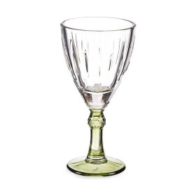 Copa de vino Exotic Cristal Verde 6 Unidades (275 