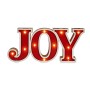 Figura Decorativa Joy Rojo Madera 3,7 x 11,5 x 26 