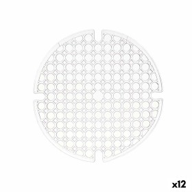 Esterilla Fregadero Transparente Plástico 29 x 0,1 x 29 cm (12