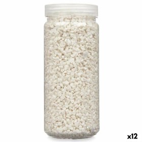Pierres Décoratives Blanc 2 - 5 mm 700 g (12 Unités)