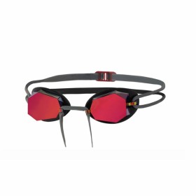 Swimming Goggles Zoggs Diamond Mirror Black Red On