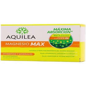 Complemento Alimenticio Aquilea Magnesio Max 30 unidades