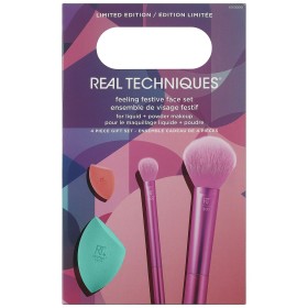 Set de Brochas de Maquillaje Real Techniques Feeling Festive