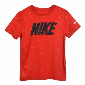 Camiseta de Manga Corta Infantil Nike Swoosh Toss 