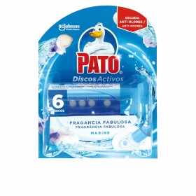 Toilet air freshener Pato Discos Activos Navy 6 Units