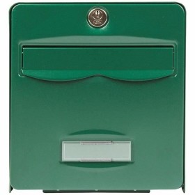 Briefkasten Burg-Wachter grün Verzinkter Stahl 36,5 x 28 x 31 cm