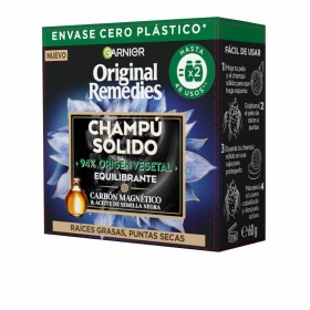 Champú Sólido Garnier Original Remedies Equilibrante Carbón