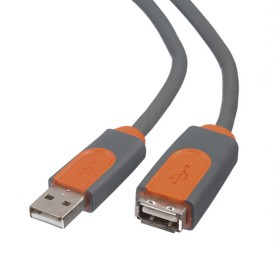 Cable USB 2.0 Belkin Gris