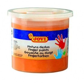 peinture pour doigts Jovi 5 Unités peinture pour doigts Orange