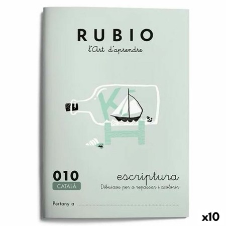 Writing and calligraphy notebook Rubio Nº10 Catalão A5 20