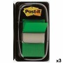 Notas Adhesivas Post-it Index 25 x 43 mm Verde (3 