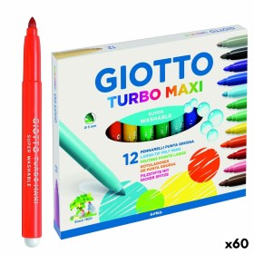 Ensemble de Marqueurs Giotto Turbo Maxi Multicoule