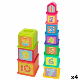 Bloques Apilables PlayGo 4 Unidades 10,2 x 50,8 x 10,2 cm PlayGo - 1
