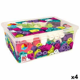 Konstruktionsspiel Color Block Trendy 80 Stücke (4