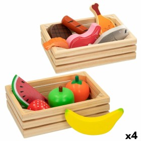 Kit aus Spielzeuglebensmittel Woomax 12 Stücke (4 