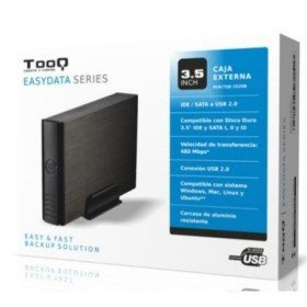 Boîtier Externe TooQ TQE-3520B HD 3.5" IDE / SATA III USB 2.0