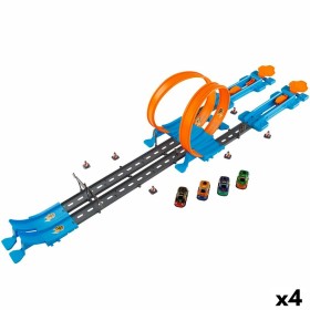 Akrobatikbahn Speed & Go 4 autos 4 Stück 112,5 x 22 x 25 cm Speed & Go - 1