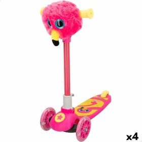 Patinete Scooter K3yriders Flamingo Rosa 4 Unidade