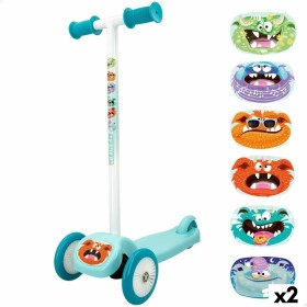 Patinete Scooter Colorbaby Monsters 2 Unidades
