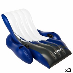 Sillón Hinchable para Piscina Intex Floating Recliner Azul