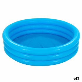 Pataugeoire gonflable pour enfants Intex Bleu Anneaux 156 L 114
