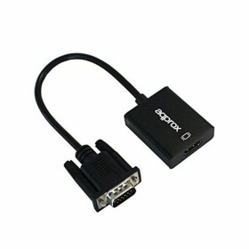 Adaptador VGA para HDMI com Áudio approx!