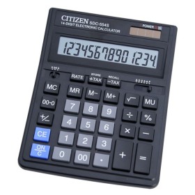 Calculadora Citizen SDC-554S Preto Plástico