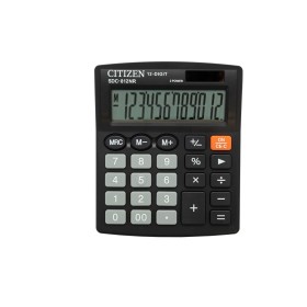 Calculadora Citizen SDC-812NR Preto