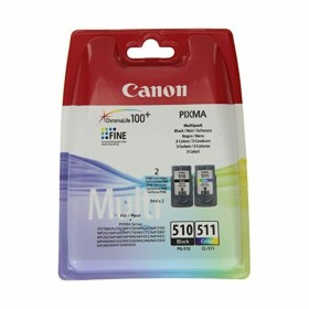 Cartouche d'Encre Compatible Canon PG-510/CL511 Noir Tricolore
