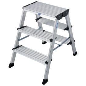 Folding ladder Krause 126030 Silver Aluminium